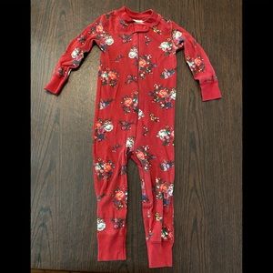 Hanna Andersson zip up pajamas